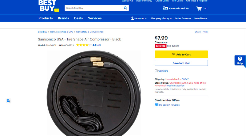 Ofertas de outlet de Best Buy